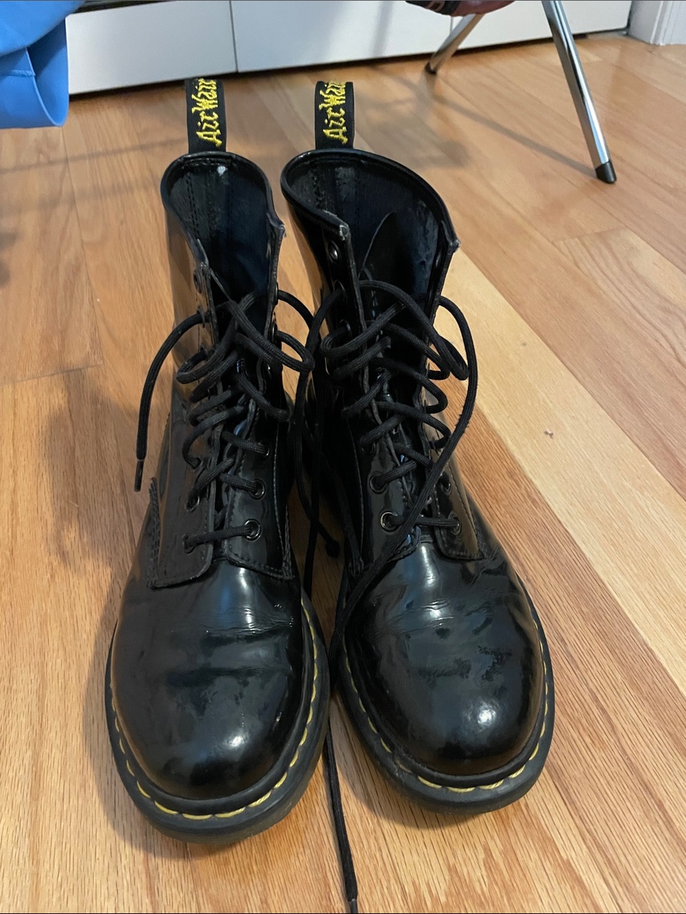 Dr. Martens Black Lace-Up Boots